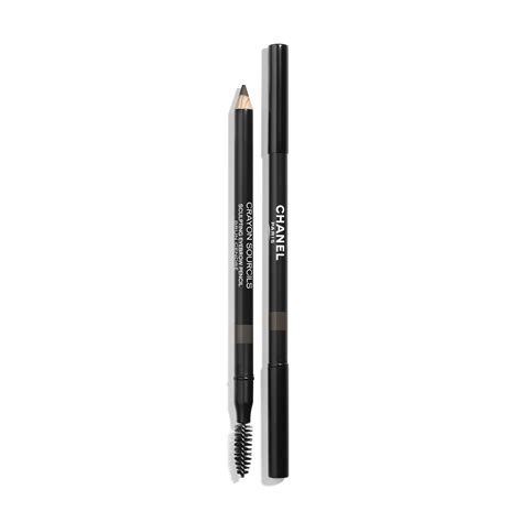 chanel crayon sourcils 40 brun cendre|chanel crayon eyebrow pencil.